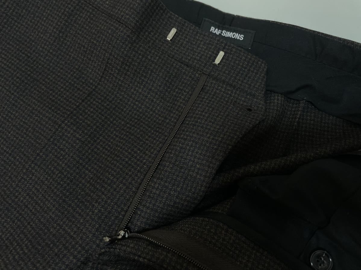 Raf Simons Oversized Checked Wool Suit Jacket&Pants ラフシモンズ オーバーサイズ　セットアップスーツ ジャケット 検)マルジェラ_画像9