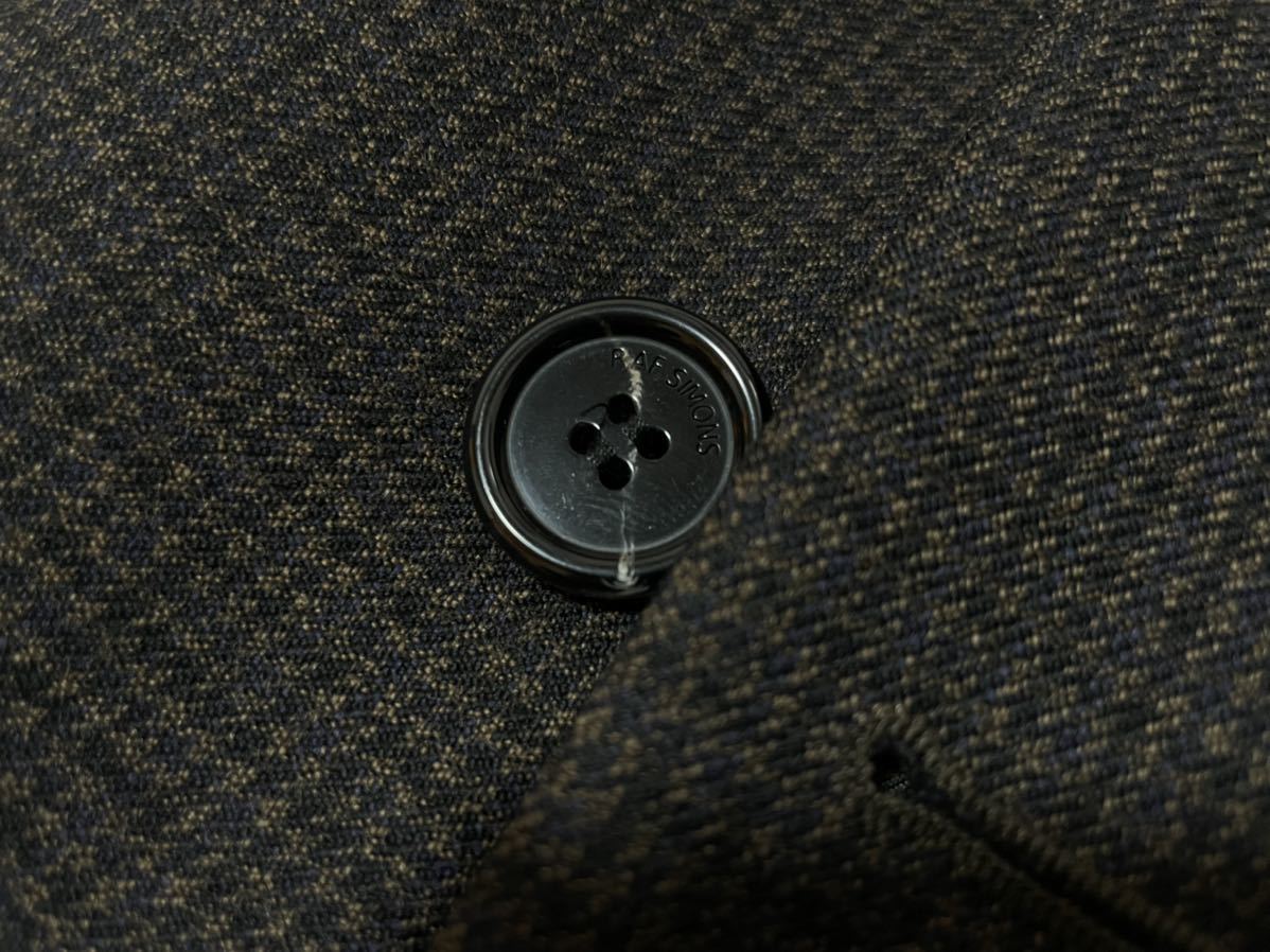 Raf Simons Oversized Checked Wool Suit Jacket&Pants ラフシモンズ オーバーサイズ　セットアップスーツ ジャケット 検)マルジェラ_画像6