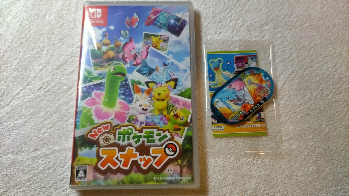 Nintendo Switch『Newポケモンスナップ＋早期購入特典スペシャルタグ｢ラプラス｣』