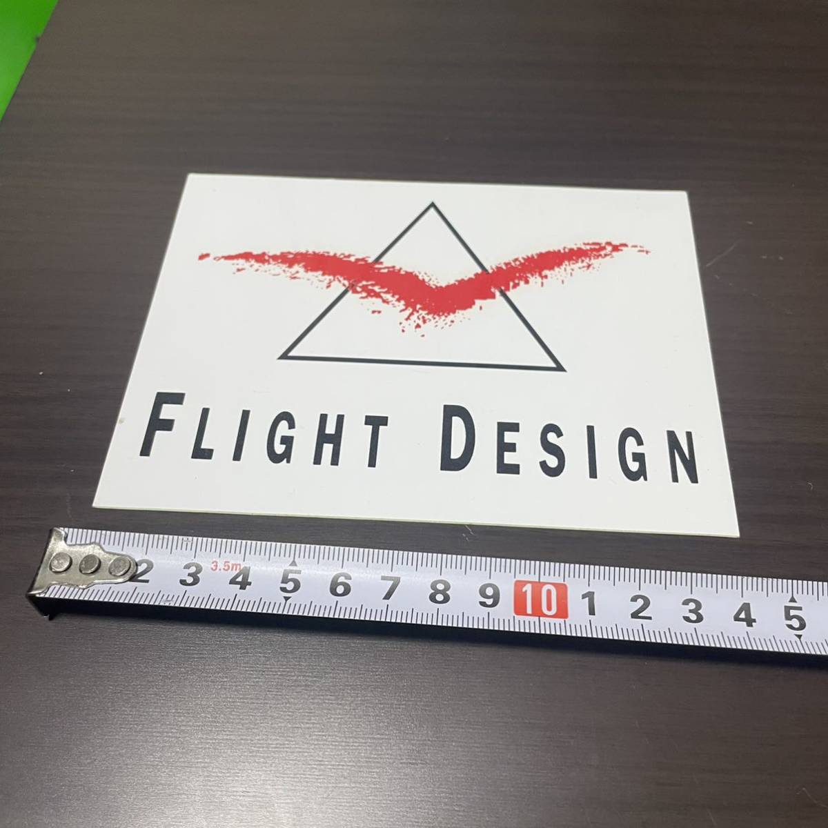 【新品】FLIGHT DESIGN ステッカー_画像1
