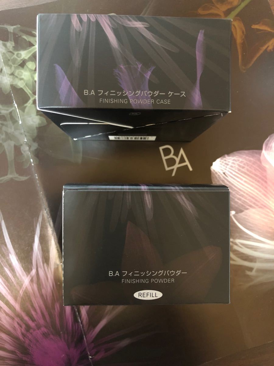 ポーラB.A フィニッシングパウダー Nリフィル&専用ケース、パフ3点