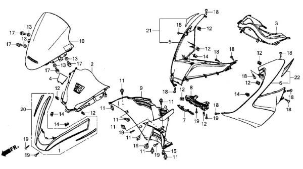 JF56 PCX125 純正 マフラープロテクター 新品 マフラーカバー KF18 PCX150 取り寄せ ガード　黒　ブラック　 .K35_JF56 F-12