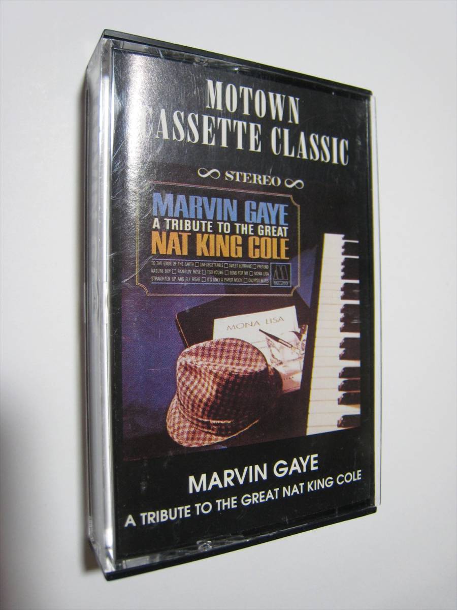 【カセットテープ】 MARVIN GAYE / A TRIBUTE TO THE GREAT NAT KING COLE US版 マーヴィン・ゲイ ナット・キング・コールに捧ぐの画像1