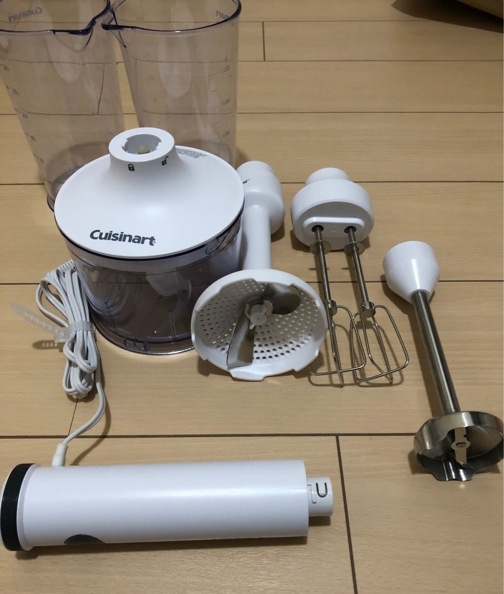 クイジナート Cuisinart マルチハンドブレンダー HB702WJ  ハンドミキサー フードプロセッサー