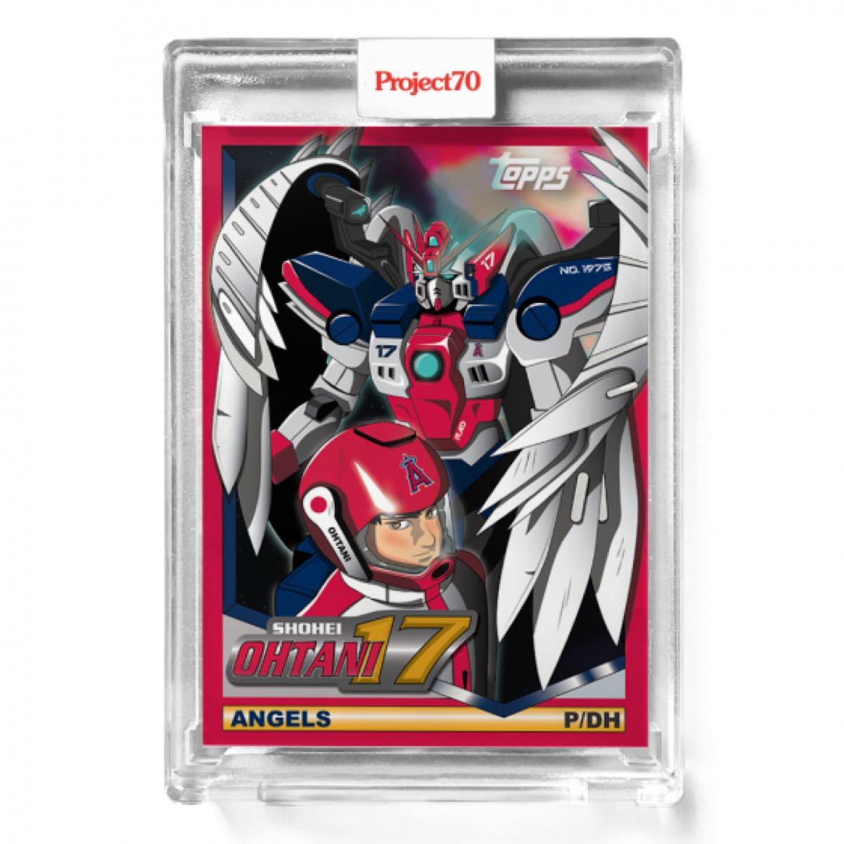 白木/黒塗り 大谷翔平 Topps Project70® Card 722 ガンダムコラボ