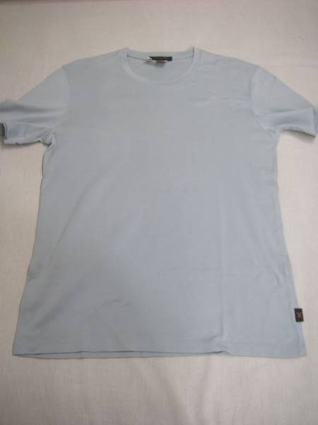 1258 LOUIS VUITTON ルイヴィトン 半袖Tシャツ 水色 美品_シンプルでコーディネートしやすい。
