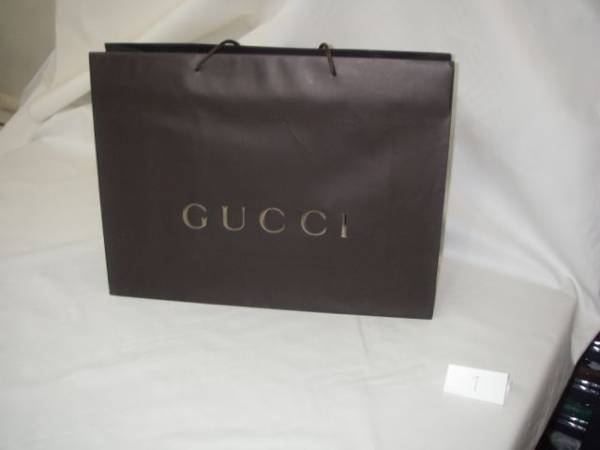 1285 GUCCI グッチ ペーパーバック 紙袋 中_画像3