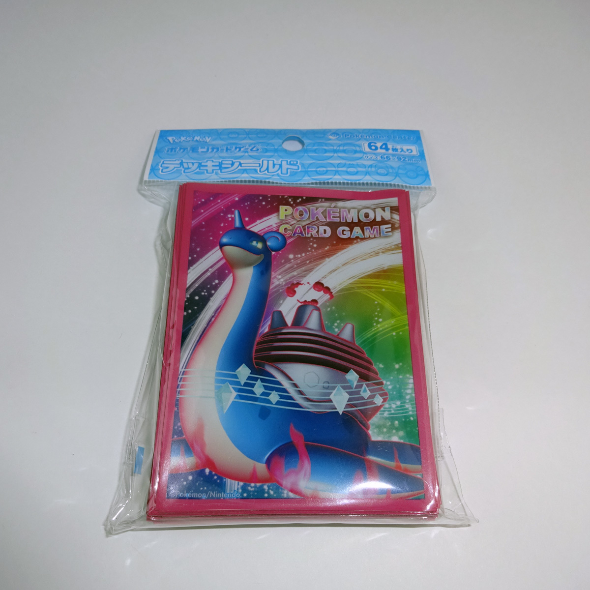 PCG　ポケモンカードゲーム　デッキシールド　ラプラス　キョダイマックス　湖に響く旋律　スリーブ Lapras Pokemon Sleeve_画像2