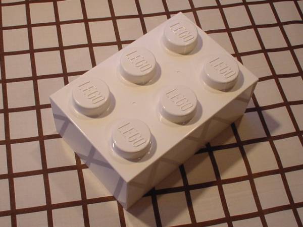 ◆ＬＥＧＯ/レゴ◆ジャンボブロック ［白］ 【２×３】