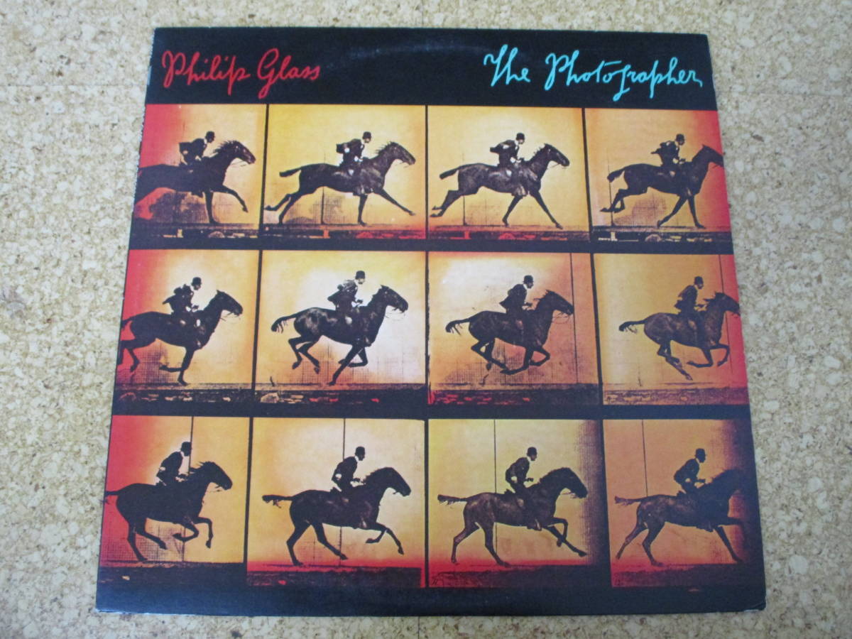 *Philip Glass Philip * glass *The Photographer/ Japan LP record * seat 