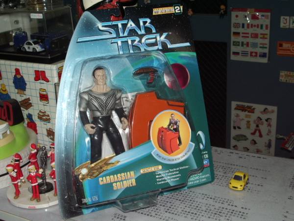 ** ultra elegant!* out of print?* Star Trek *[CARDASSIAN soldier ] box old * unopened [boxman_77]