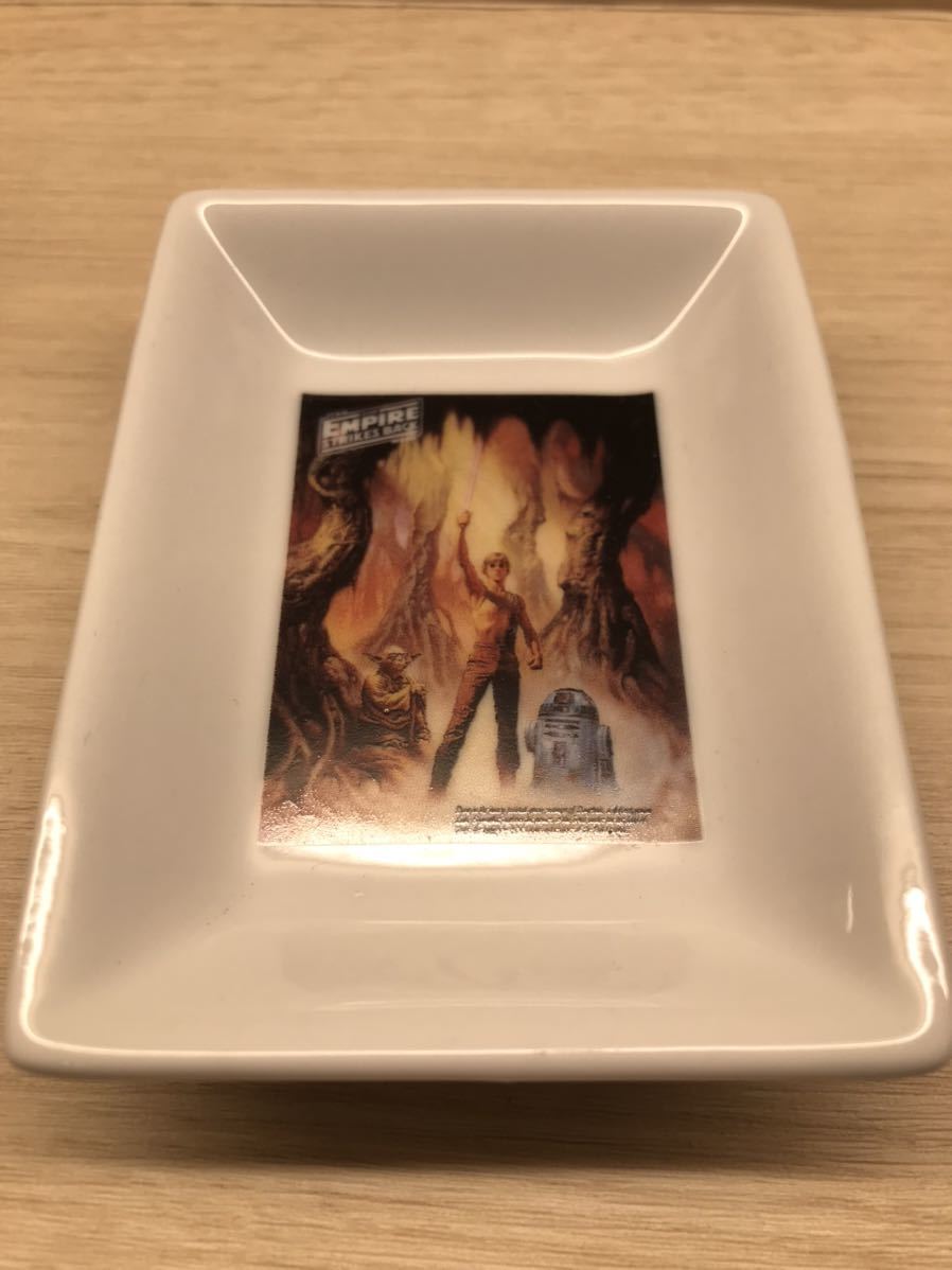 [ new goods unused ] Star Wars poster Mini plate goods small plate 