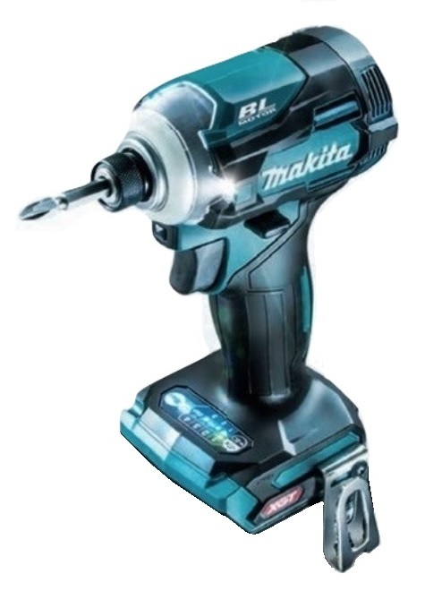 マキタ) 充電式インパクトドライバ TD001GZ 青 本体のみ 全長120mm