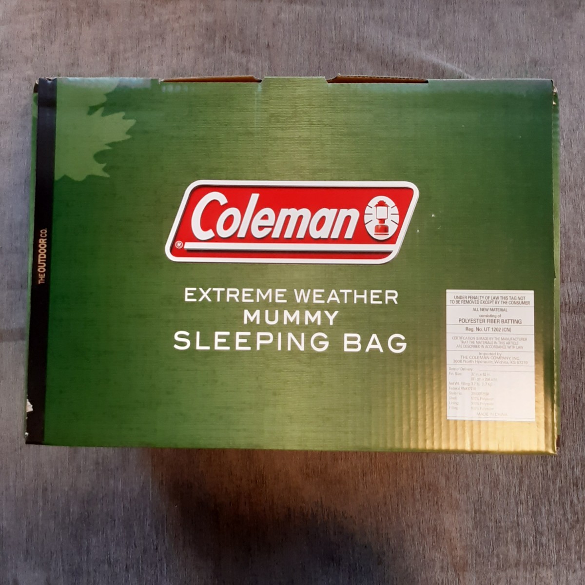 コールマン　マミー型シュラフ　寝袋　あったか　冬　キャンプ　アウトドア　氷点下