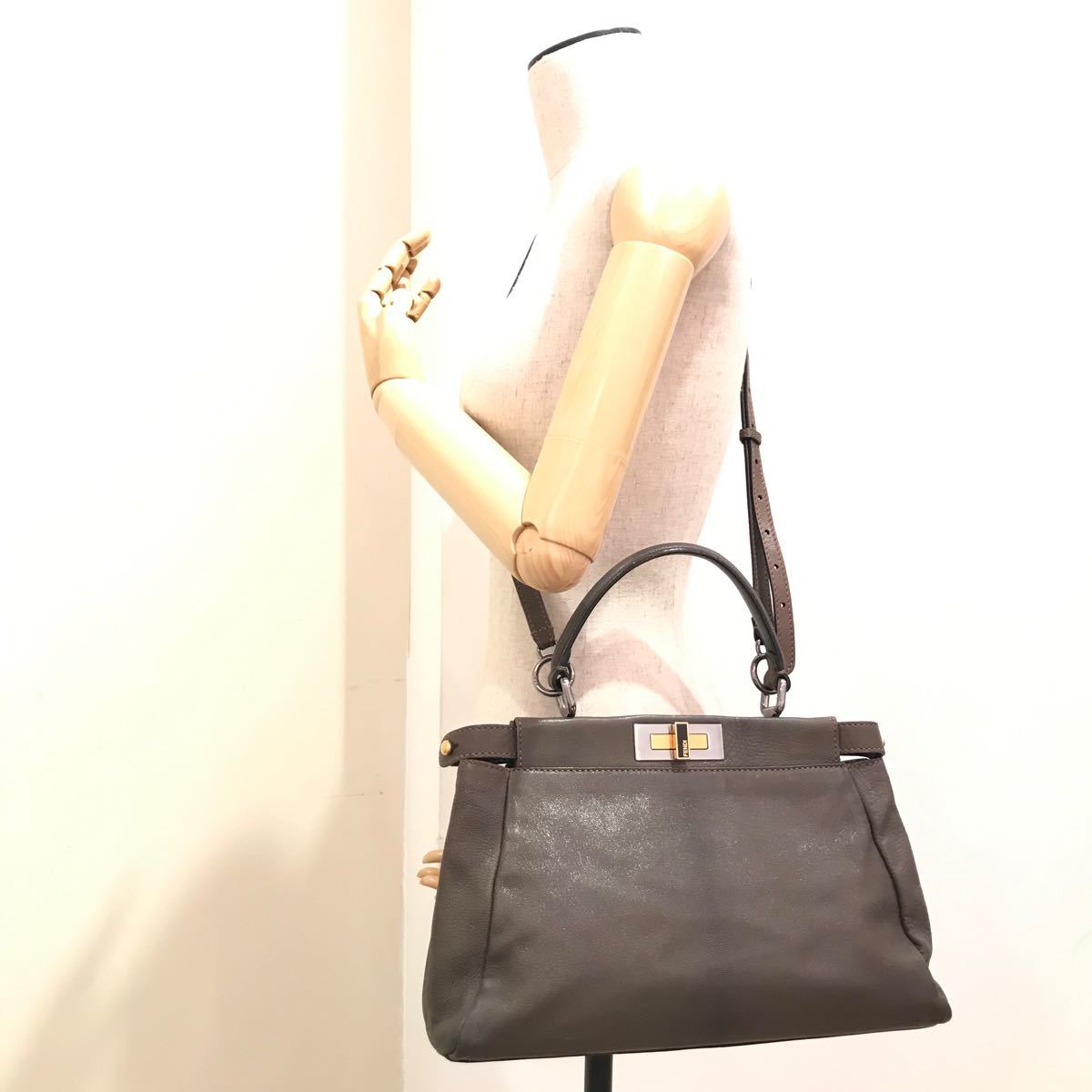 新商品 【定価の約1/3】美品 定価157,500円 トートバッグ FENDI 和光