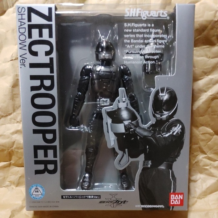 S.H.フィギュアーツ ゼクトルーパー(シャドウ隊員Ver)未開封品 バンダイ Figuarts 仮面ライダーカブト