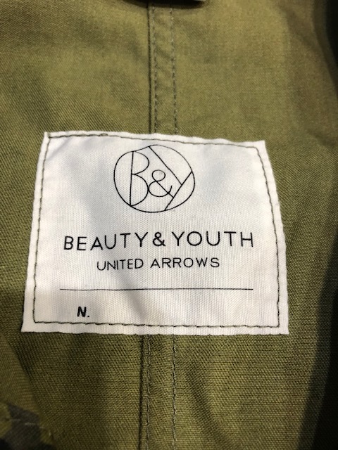 BEAUTY&YOUTH UNITED ARROWS x le laboureur ル ラボルール ユナイテッドアローズ フランス製 カバーオール ジャケット 36 JUNYA WATANABE_画像3