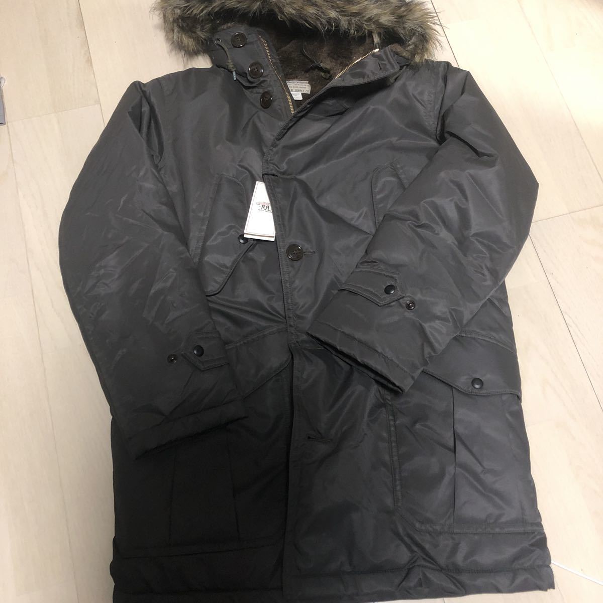 RRL フェイク ファートリム キルテッド パーカー Sサイズ | inmano.com.br