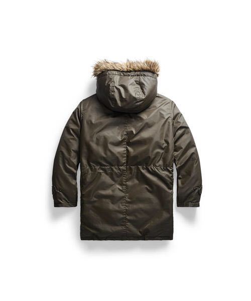 RRL フェイク ファートリム キルテッド パーカー Sサイズ | salud