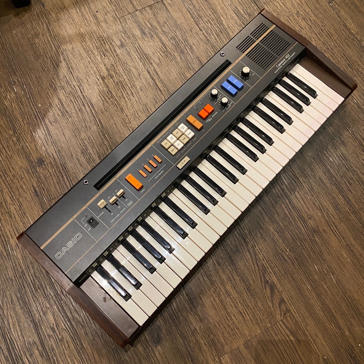 品質のいい -RARE- CASIO Casiotone 403 Made in 1980~ Keyboard カシオ シンセサイザー -GrunSound-x275- カシオ