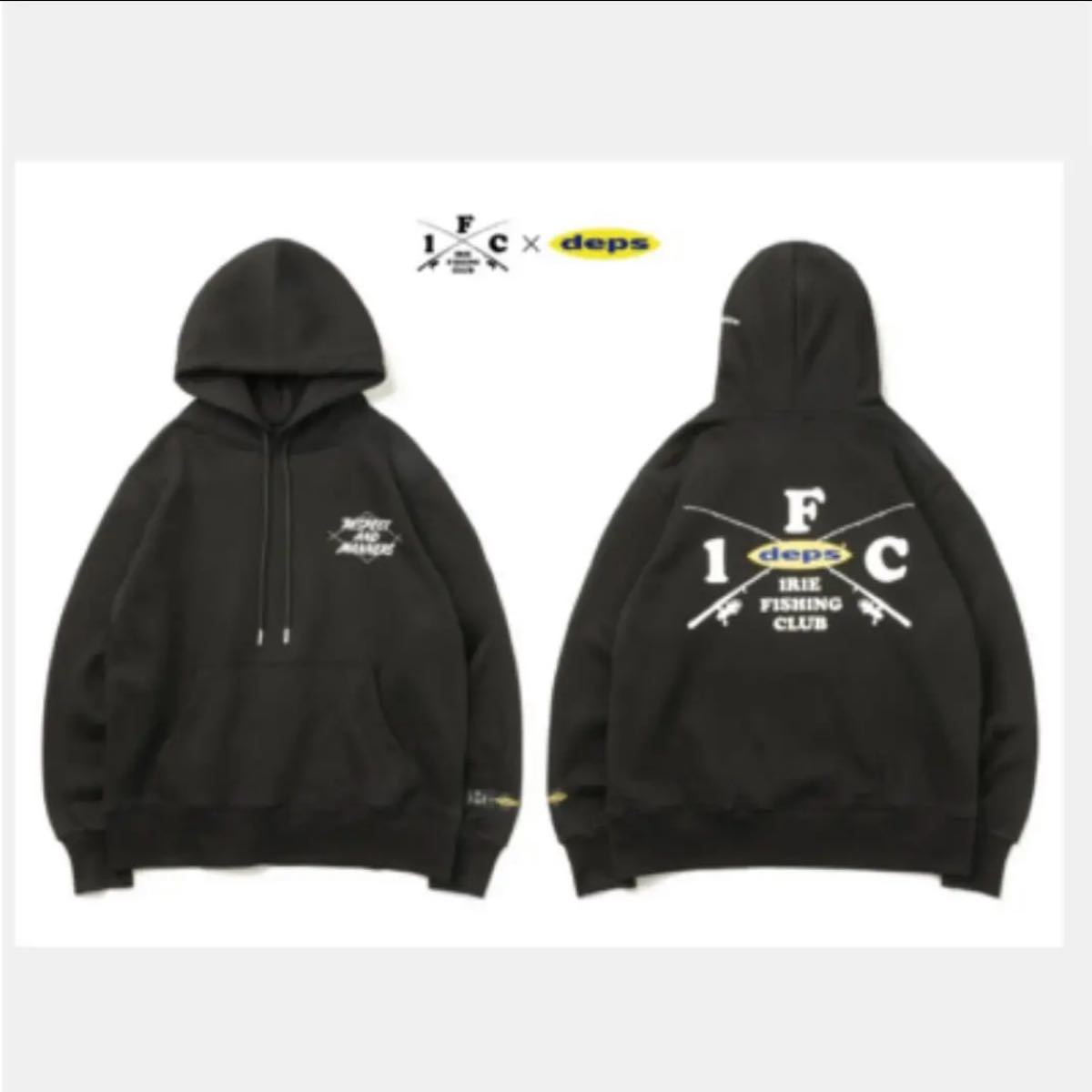 アイリーフィッシングクラブ × デプス コラボ フーディー アイリーフィッシングクラブ × デプス コラボ フーディー