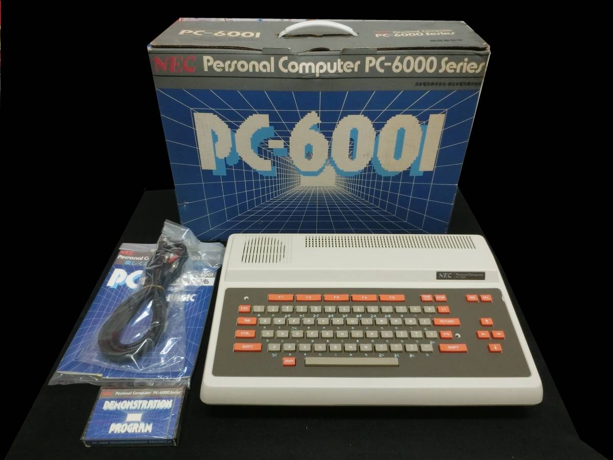 超希少!! 当時物 新品 NEC パーソナルコンピュター PC-6001 redoven.co.uk