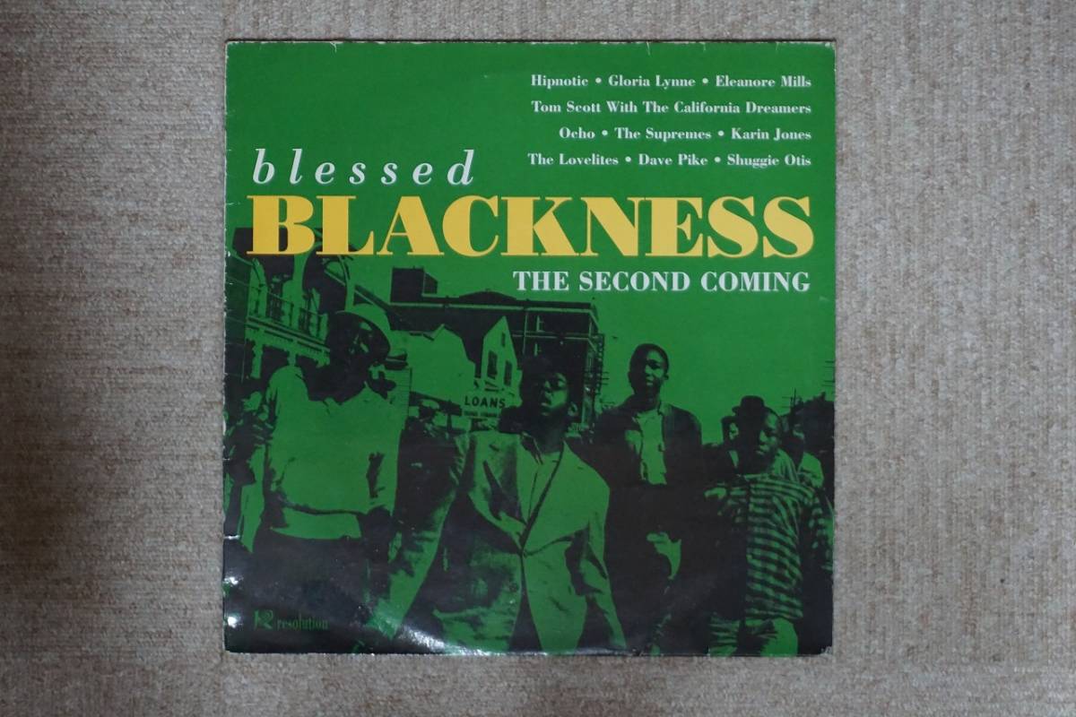 【LP】V/A - blessed blackness the second coming - RES006-1_画像1