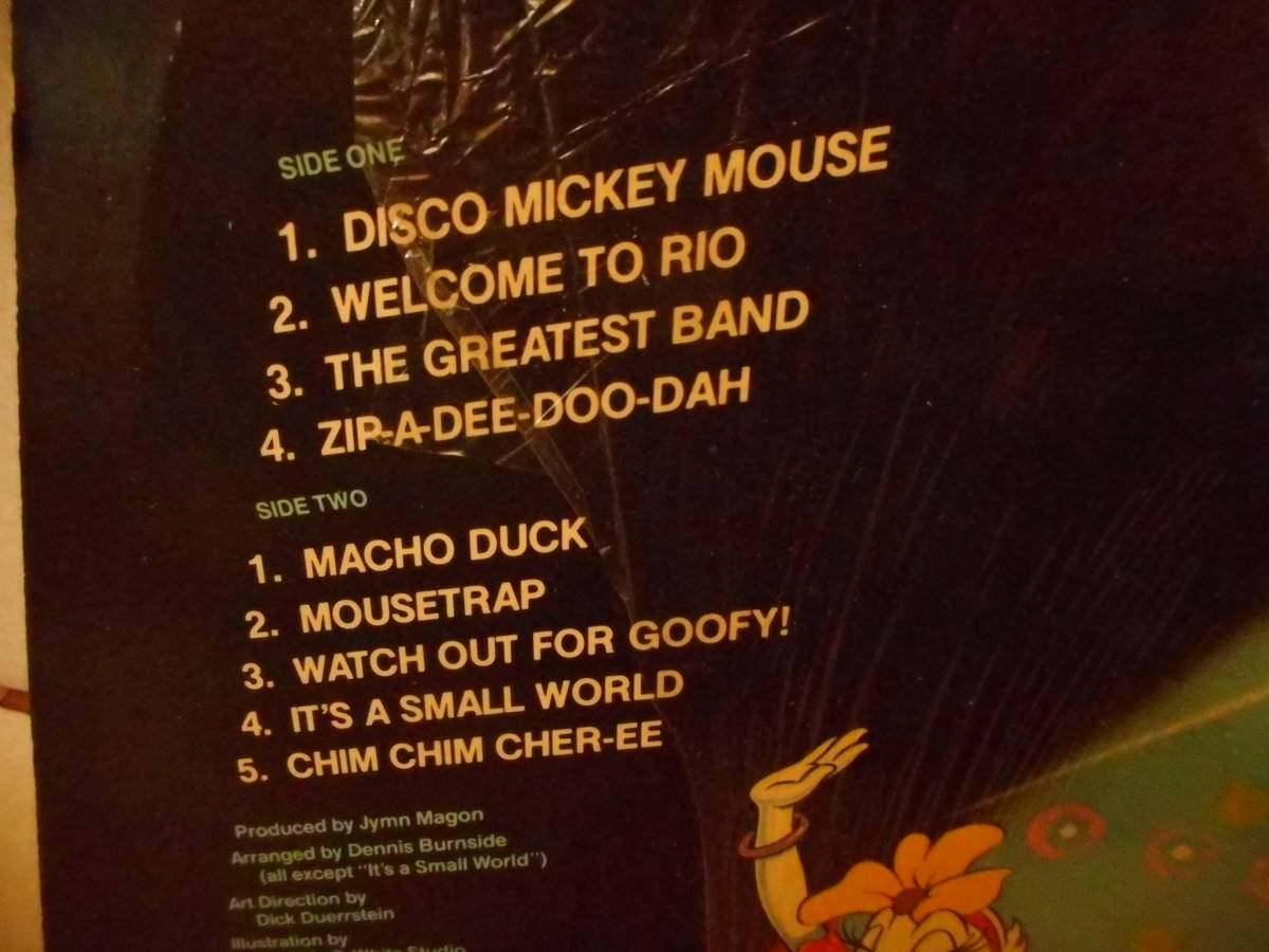 【Disco LP】mickey mouse disco ミッキーマウスディスコ LP アナログレコードの画像3