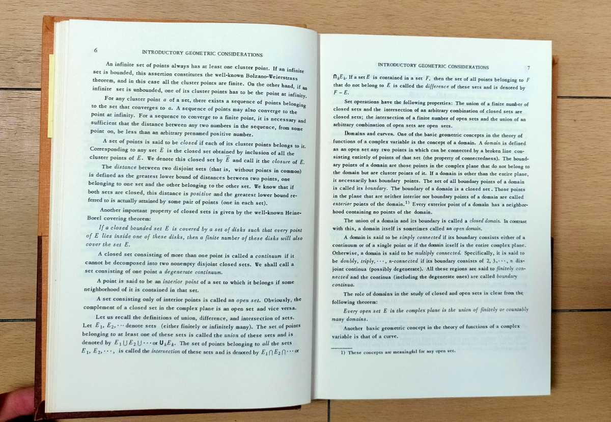 Geometric Theory of Functions of a Complex Variable/G.M.Goluzin/AMS/1969年/保障付配送無料/大幅値下げしました！_画像7