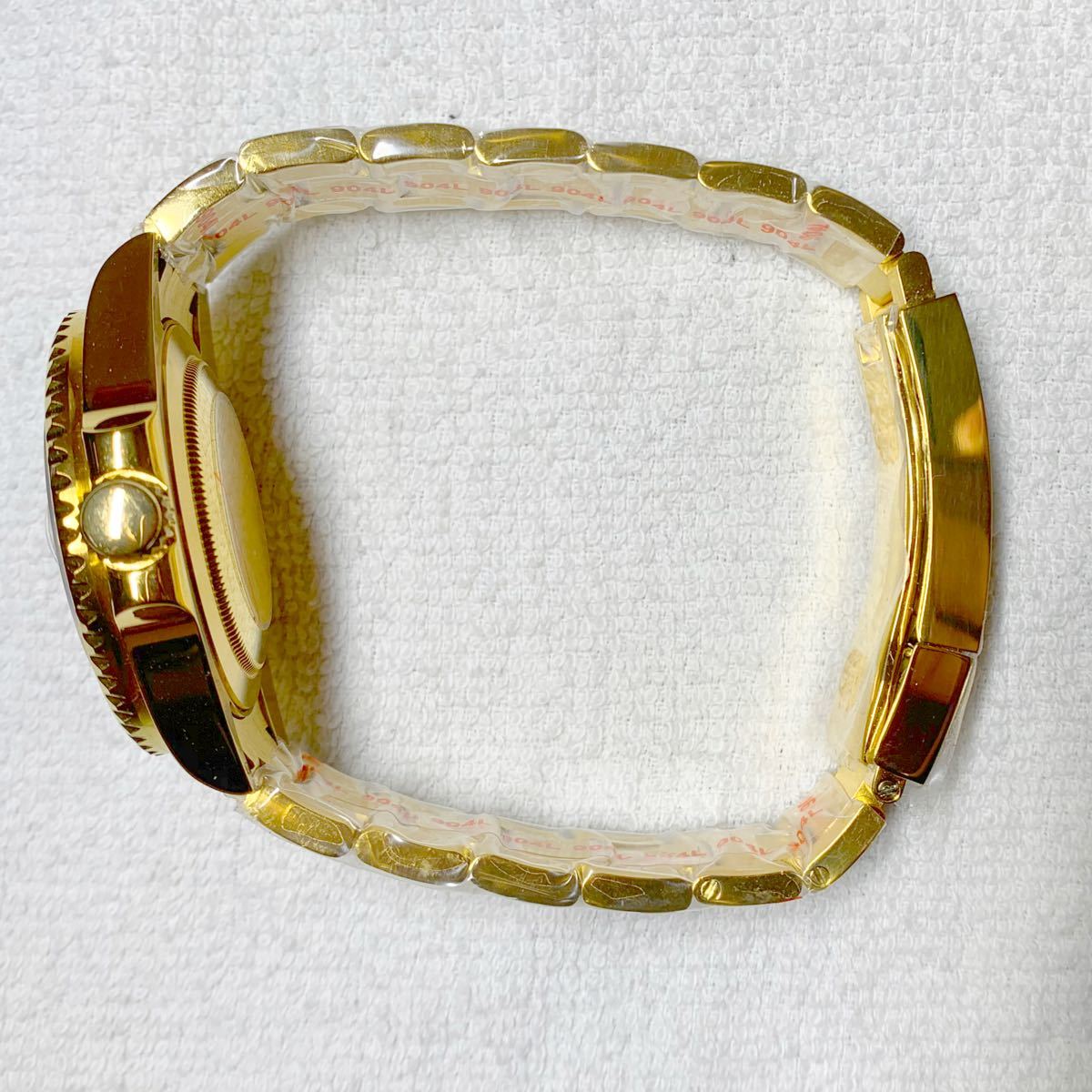 SEIKO MOD NH35 ゴールド 金サブ サブマリーナ カスタム 自動巻 SEIKO MOD NH35 ゴールド 金サブ サブマリーナ カスタム 自動巻