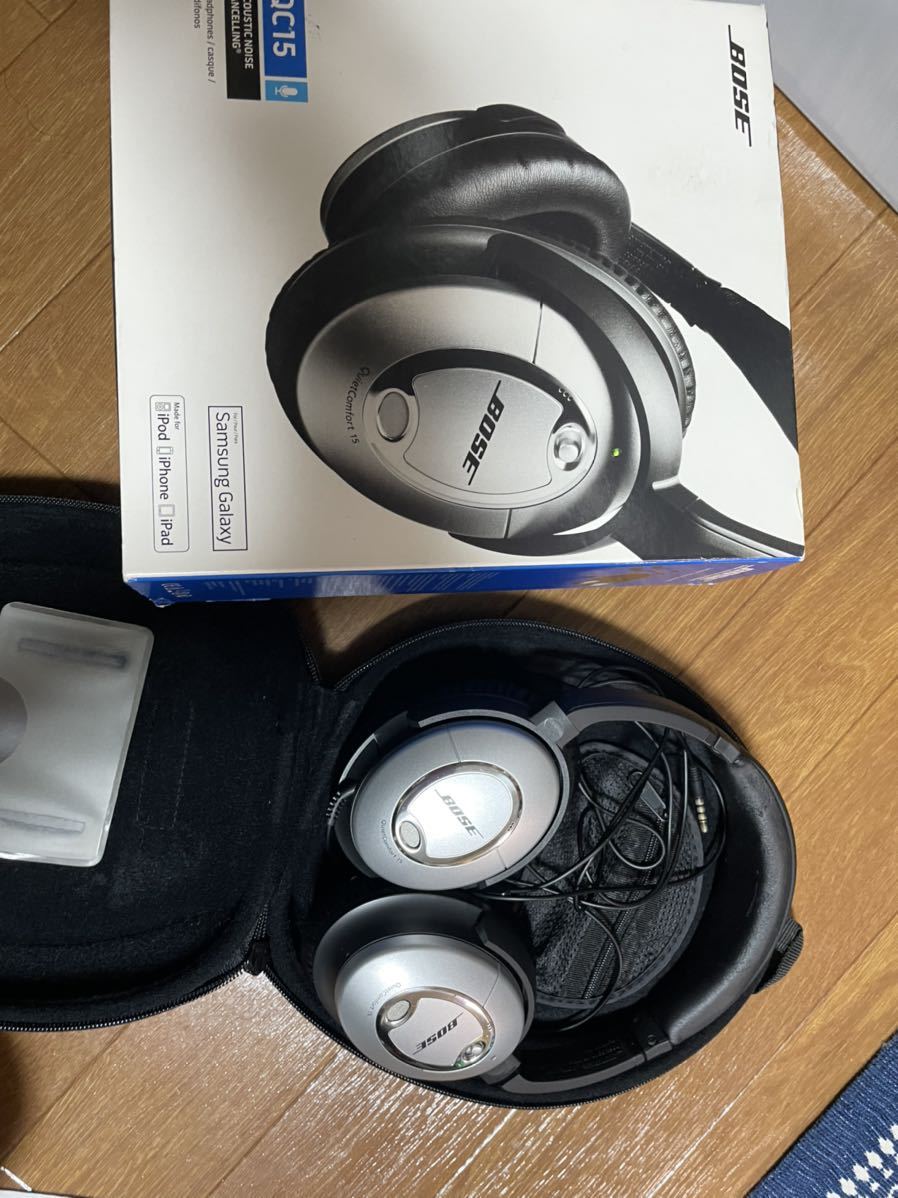 BOSE QuietComfort ボーズ ヘッドフォン　ヘッドホン　qc15_画像1