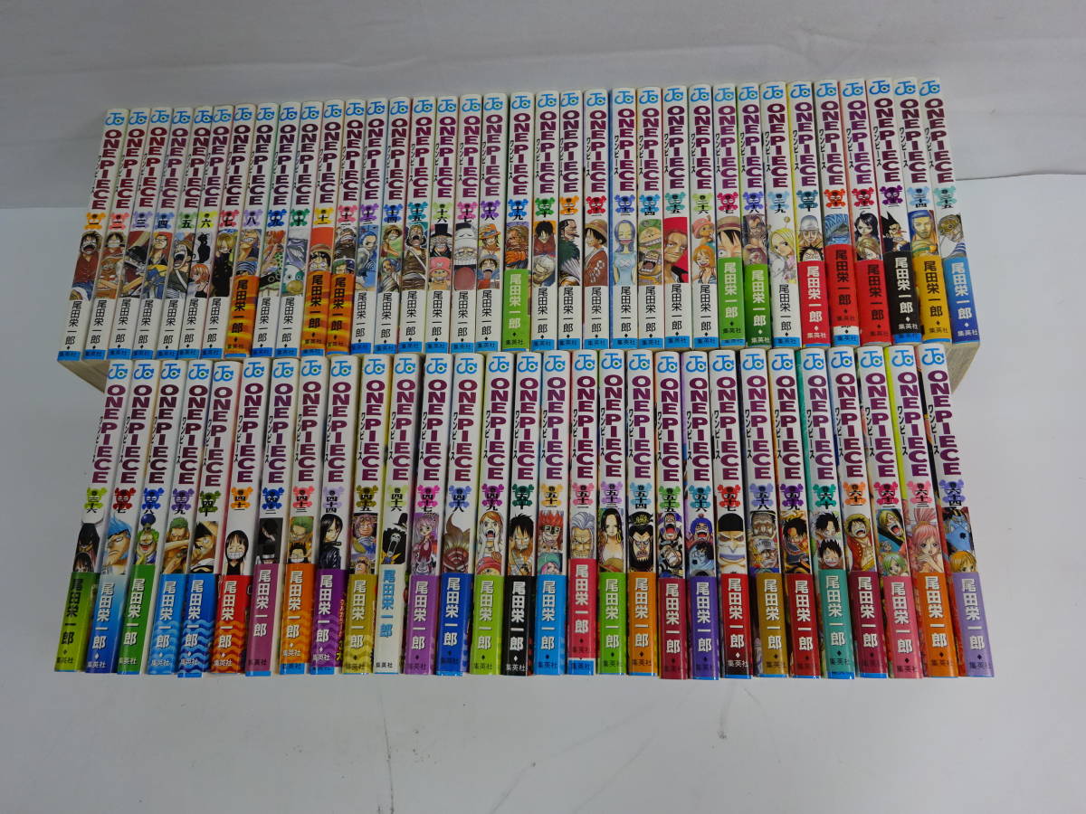 S3346n ワンピース 1 64巻 セット One Piece ワンピース単行本 ジャンプ 尾田栄一郎 コミック 漫画 マンガ One Piece 売買されたオークション情報 Yahooの商品情報をアーカイブ公開 オークファン Aucfan Com