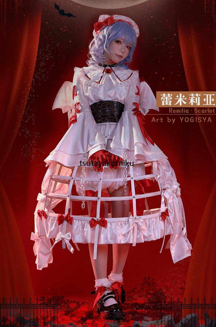 高品質 新作 東方Project レミリア・スカーレット 純白悪魔 コスプレ