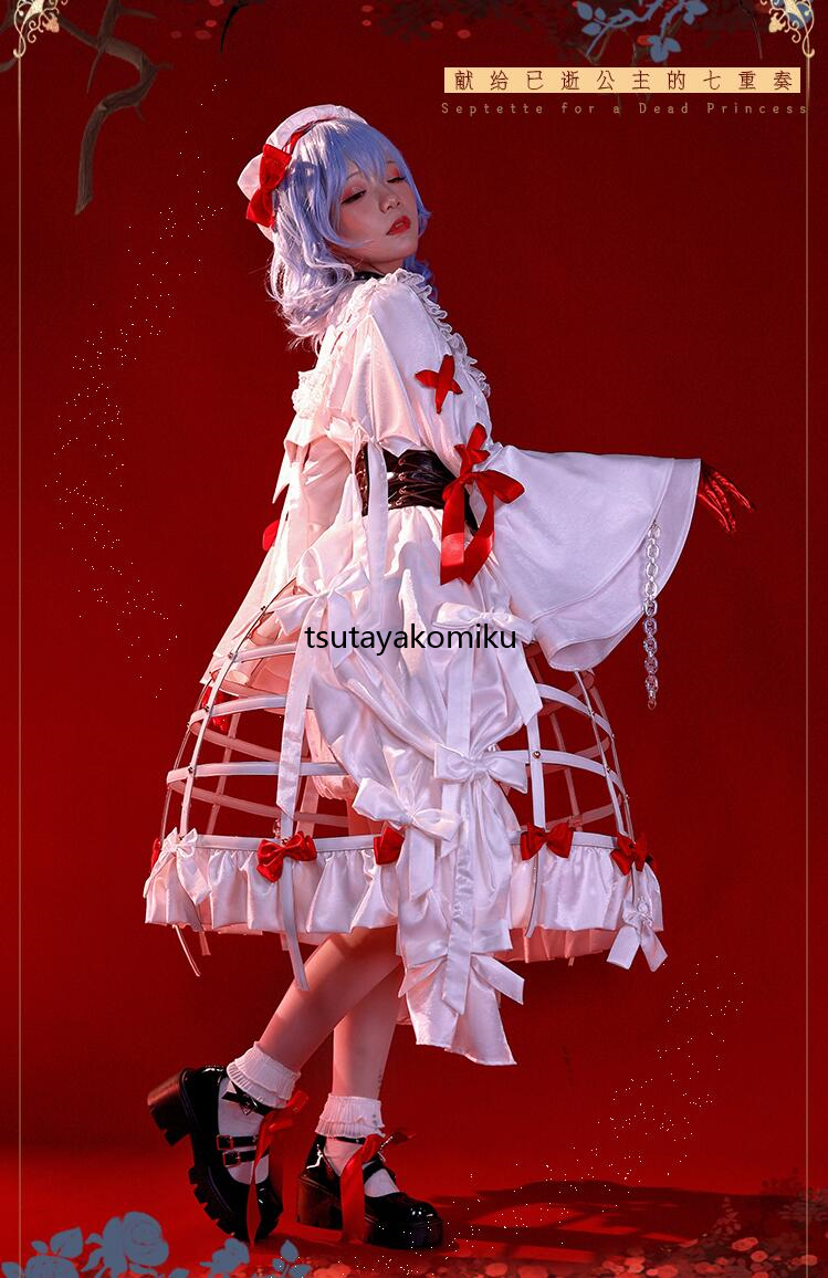 高品質 新作 東方Project レミリア・スカーレット 純白悪魔 コスプレ