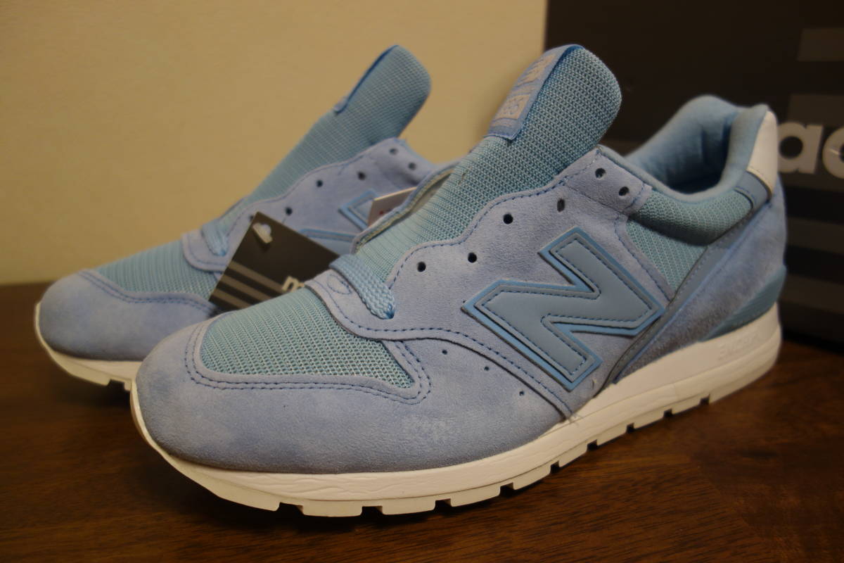 定価2.8万円 未使用 New Balance M996 LRB 27.5cm 水色 USA スエード 576 990 991 992 993 997 998 1300 1400 1500 UK ENGLAND NV GY