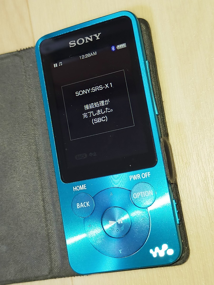 SONY WALKMAN NW-S13 4GB ソニー ウォークマンS13 水色 ブルー SONY WALKMAN NW-S13 4GB ソニー ウォークマンS13 水色 ブルー