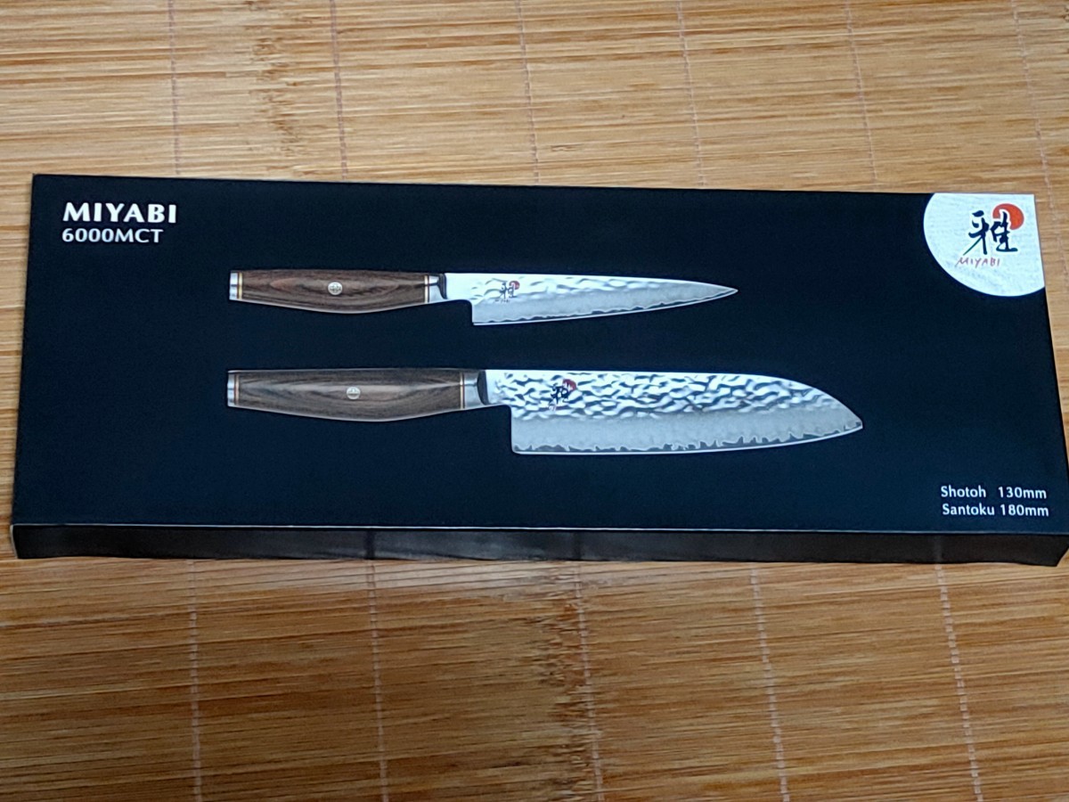 最新作大得価 MIYABI 5000FC-D 包丁 2本 セット18cmと13cm 新品の通販