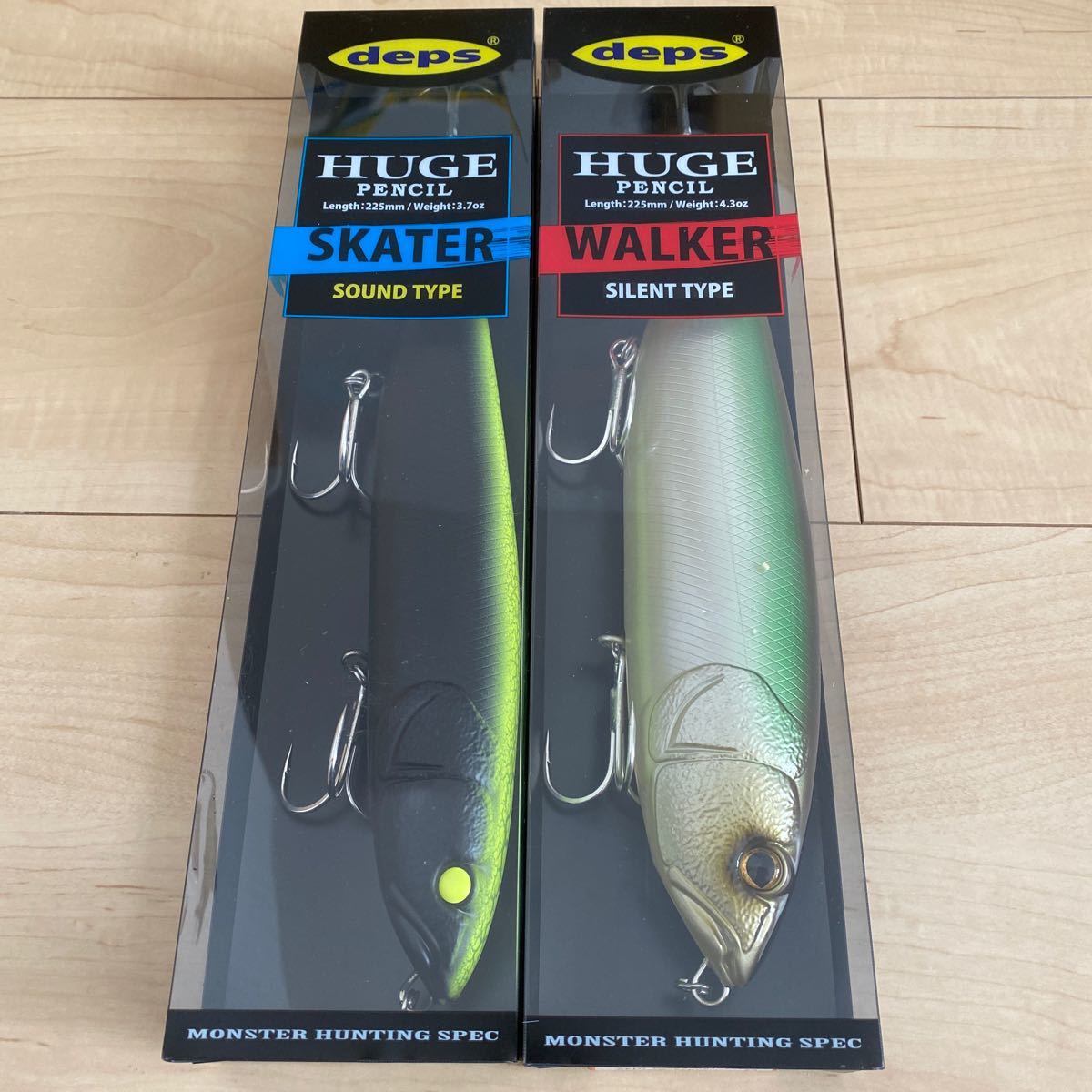 deps HUGE SKATER & WALKER ルアーセット Deps Huge Skater Walker Lure Set Lure | eBay