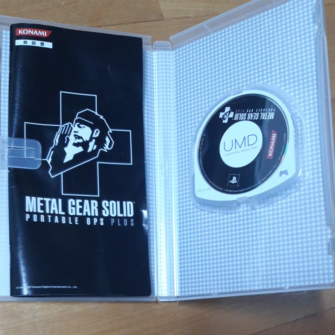 【PSP】 METAL GEAR SOLID PORTABLE OPS PLUS （通常版）