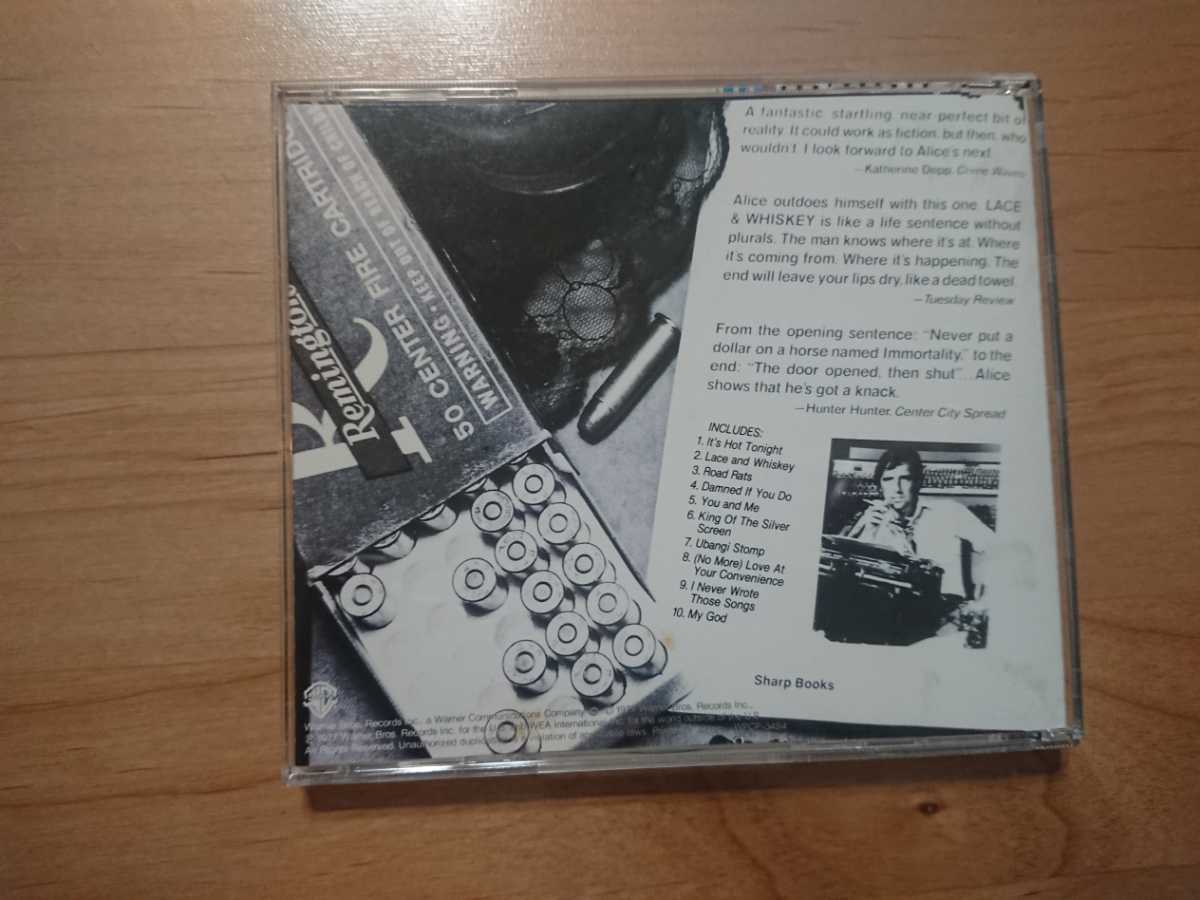 アリス・クーパー Alice Cooper レースとウイスキー LACE AND WHISKEY