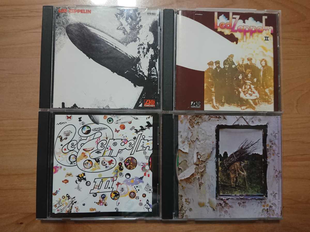 ★レッド・ツェッペリン Led Zeppelin ★レッド・ツェッペリン Led Zeppelin Ⅰ Ⅱ Ⅲ Ⅳ ★4CD ★中古品