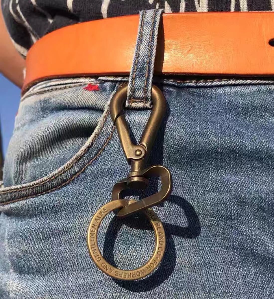 RRL RALPH LAUREN ダブルアールエル キーボルダー キーリング RRL RALPH LAUREN ダブルアールエル キーボルダー キーリング