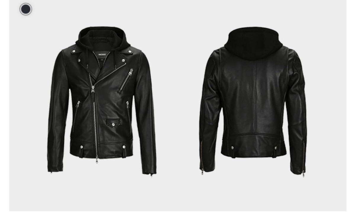 mackage マッカージュ レザージャケット 男女兼用サイズ 38 レザー