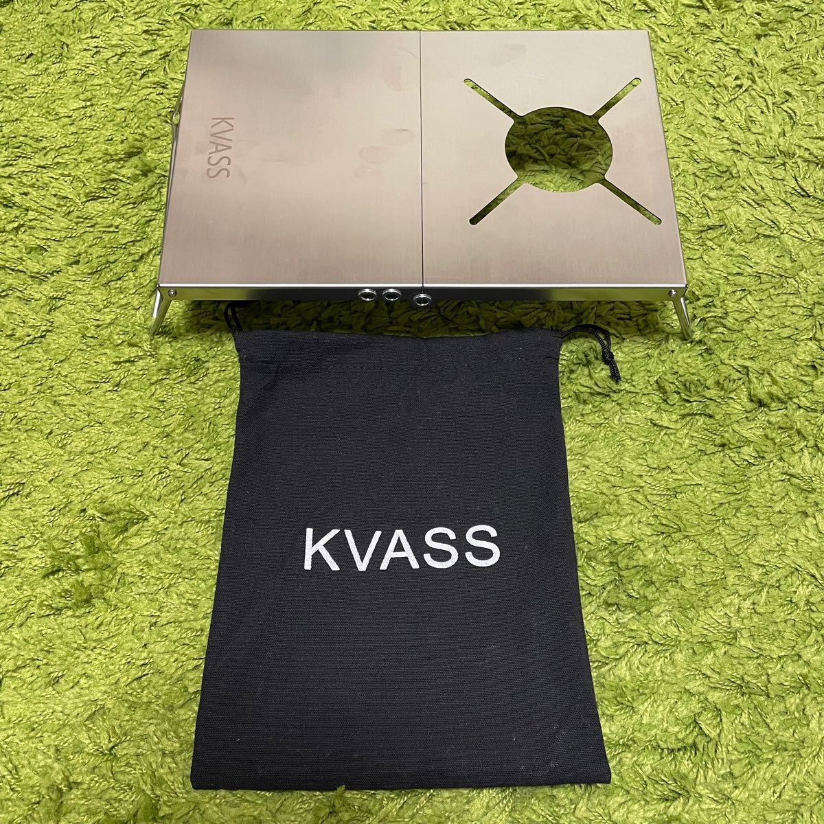 【KVASS】遮熱テーブル SOTO ST-310 遮熱板 シングルバーナー用