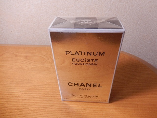 シュリンク未開封品(^^ゞ 100ml トワレ「CHANEL シャネル プラチナム