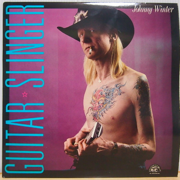 即決 999円 LP ジョニー・ウィンター Johnny Winter GUITAR SLINGER ALLIGATOR US盤_画像1