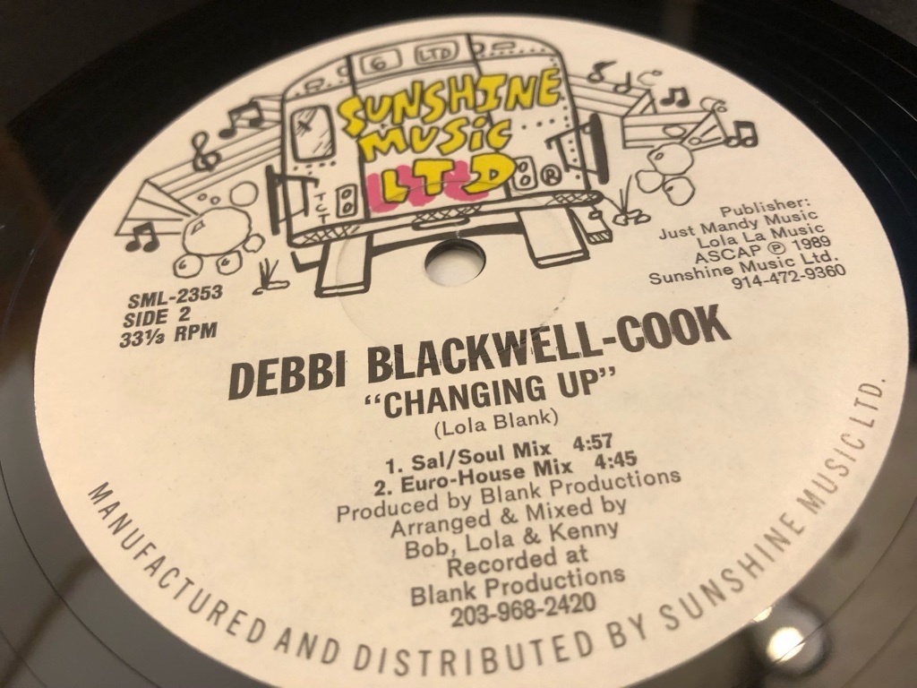 12”★Debbi Blackwell-Cook / Changing Up / ヴォーカル・ハウス・クラシック！_画像1