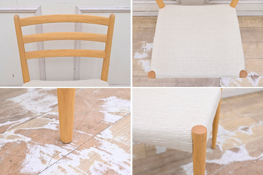 CL103 экспонирование очень красивый товар Kashiwa деревообработка ka помятость дуб материал дуб материал чистота стул 1 ножек только обеденный стол стул * стол . стул уже 2 ножек. продается отдельно 