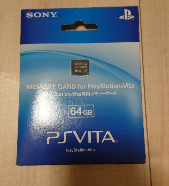 ☆★再値下げ★☆PS Vita メモリーカード 64GB 開封品
