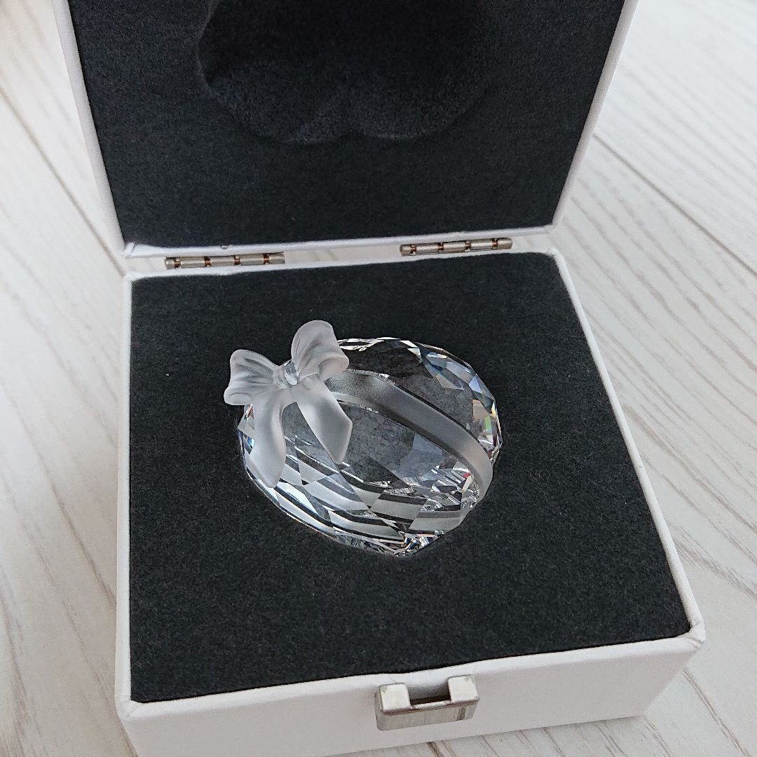 ♦美品♦スワロフスキー スウィートハート クリスタル ♦置物 ペーパーウエイト スワロフスキー SWAROVSKI スウィートハート 置物 ペーパー